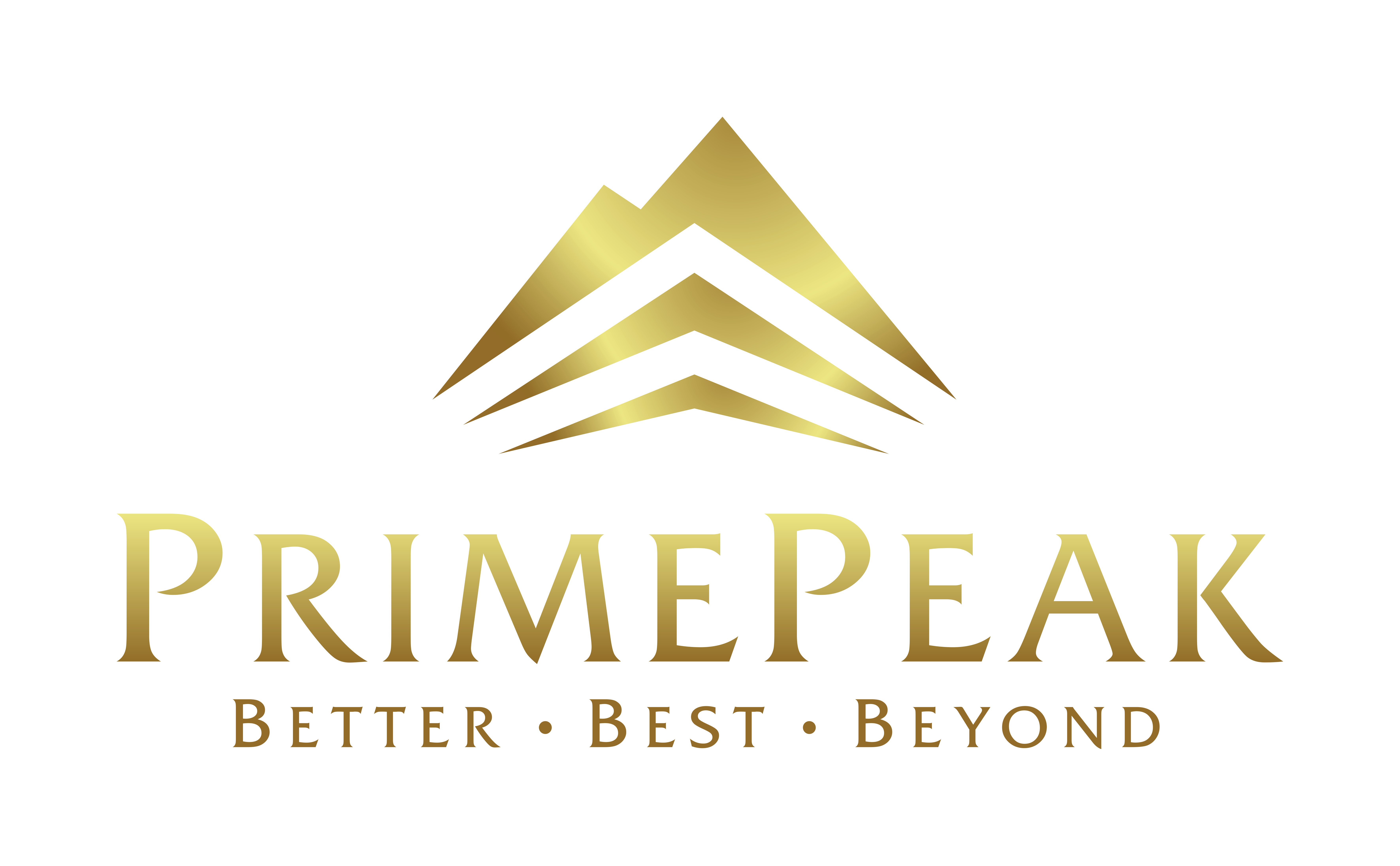 primepeak logo inversed